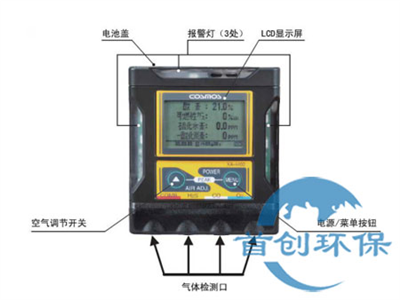 日本新宇宙XA-4400復合型氣體檢測儀